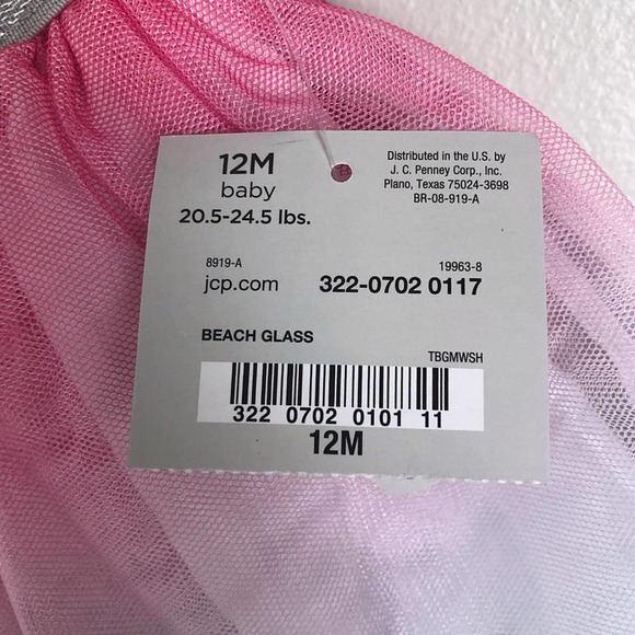 Okie Dokie Beach Glass Ombre Dyed Tutu Skirt - Picture 6 of 6